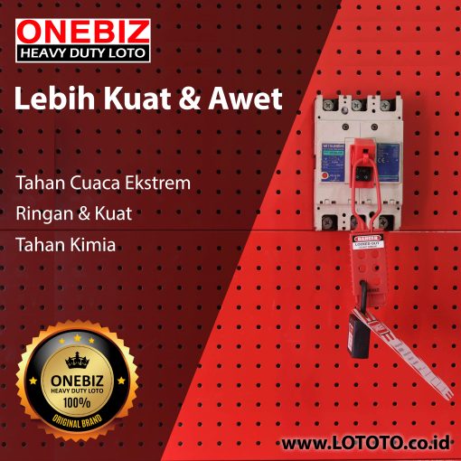 Jual ONEBIZ Clamp-On Breaker Lockout OB 14-BDD11 ELECTRICAL LOCKOUT