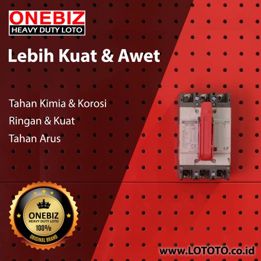 ONEBIZ Medium Circuit Breaker Lockout OB 14-BDD17 BIDIRECTIONAL MEDIUM CIRCUIT BREAKER LOCKOUT