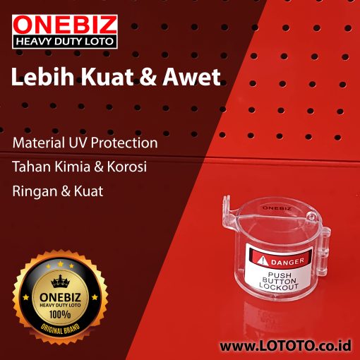 Jual ONEBIZ Switch Lockout OB 14-BDD53-1 EMERGENCY STOP LOCKOUT