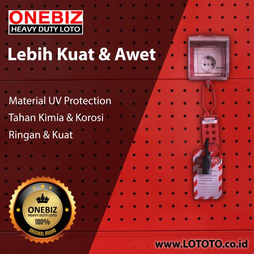 ONEBIZ Switch Lockout OB 14-BDD63 EMERGENCY STOP LOCKOUT