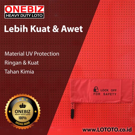 ONEBIZ Lockout Bag OB 14-BDD71-2 VALVE LOCKOUT