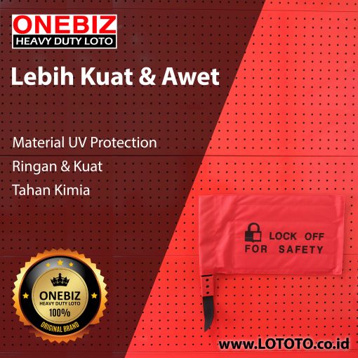 ONEBIZ Lockout Bag OB 14-BDD71 VALVE LOCKOUT