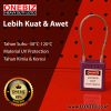 ONEBIZ Stainless Steel Shackle Safety Padlock OB 14-BDG48 CABLE SAFETY PADLOCK