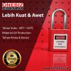 ONEBIZ Compact Safety Padlock Red OB 14-BDG01U Thermoplastic Safety Padlock