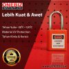 ONEBIZ Compact Safety Padlock Orange OB 14-BDG07U Thermoplastic Safety Padlock