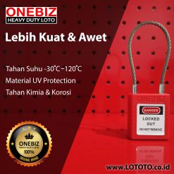 CABLE SAFETY PADLOCK