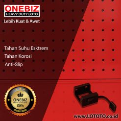 ONEBIZ Black Dustproof Cover Padlock OB 14-SP1 DUST-PROOF COVER OF SAFETY PADLOCK