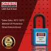 ONEBIZ Compact Safety Electrical Padlock Blue OB 14-BDG13U Thermoplastic Safety Padlock