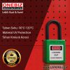 ONEBIZ Compact Safety Electrical Padlock New Green OB 14-BDG14UN Thermoplastic Safety Padlock