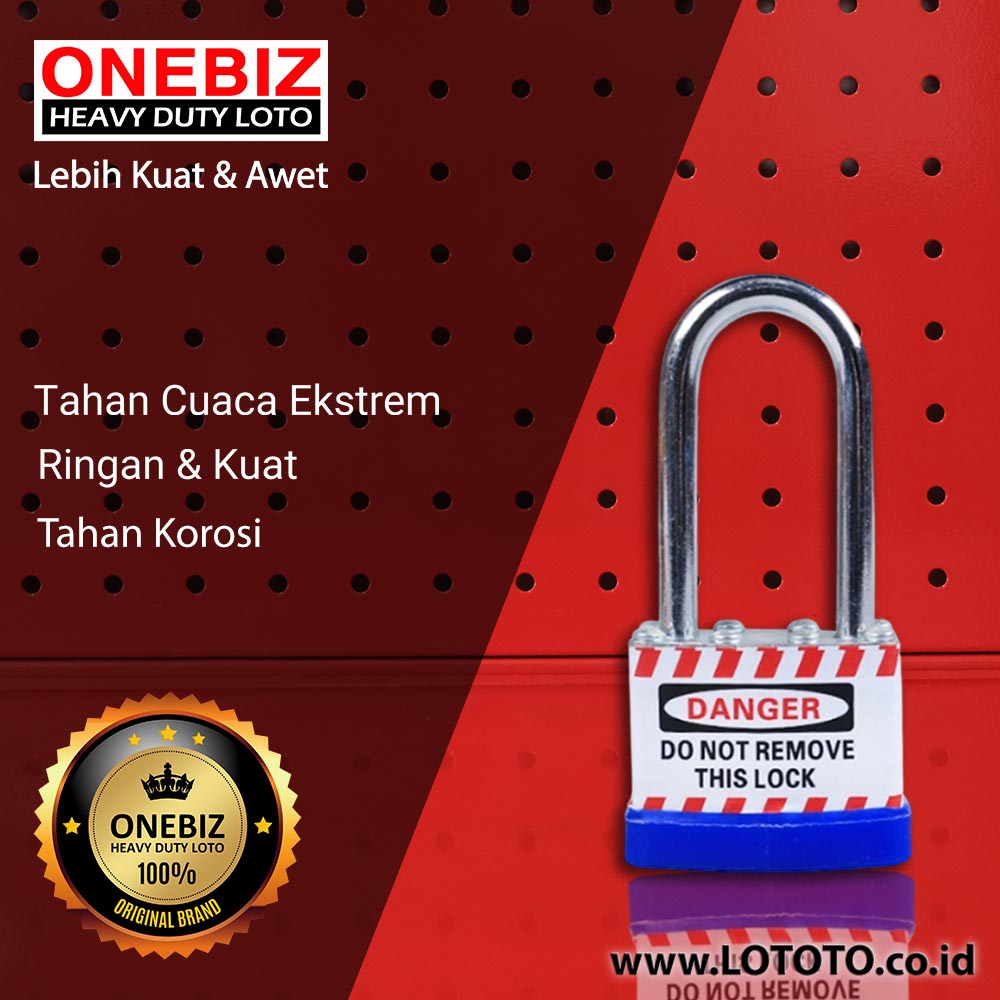 ONEBIZ Laminated Padlock OB 14-BDJ43 A×B×C×D 51×6×34×40 mm ONEBIZ Laminated Padlock OB 14-BDJ43 A×B×C×D 51×6×34×40 mm