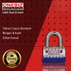 ONEBIZ Laminated Padlock OB 14-BDJ44 A×B×C×D 25×7×34×45 mm