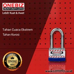 ONEBIZ Laminated Padlock OB 14-BDJ46 A×B×C×D 62×9×38×50 mm