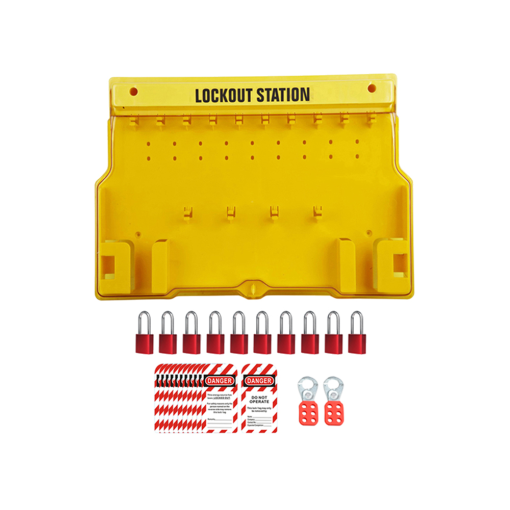 ONEBIZ OB 14-MEC-BDB102-0003 Lototo (Lock Out Tag Out Try Out) Set Equivalen Master Lock 1483BP1106