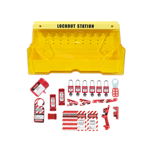 ONEBIZ OB 14-COM-BDB103-0002 Lototo (Lock Out Tag Out Try Out) Set Equivalen Master Lock S1850E410