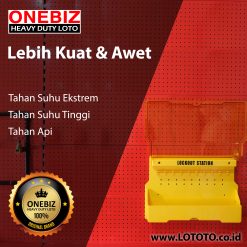 ONEBIZ Padlock Stations 8 Padlocks OB 14-BDB103 COMBINED LOCKOUT STATION