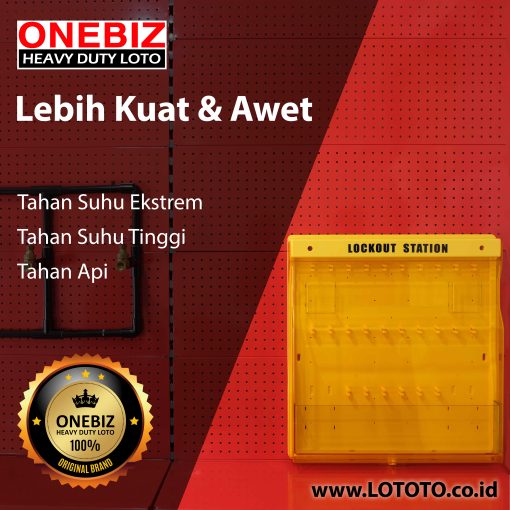 ONEBIZ OB 14-MEC-BDB201-0001 Lototo (Lock Out Tag Out Try Out) Set