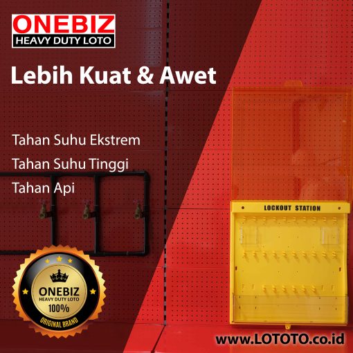 ONEBIZ OB 14-MEC-BDB201-0001 Lototo (Lock Out Tag Out Try Out) Set