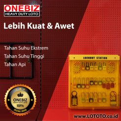 ONEBIZ OB 14-MEC-BDB201-0001 Lototo (Lock Out Tag Out Try Out) Set