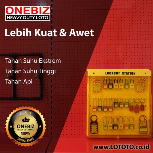 ONEBIZ OB 14-MEC-BDB201-0001 Lototo (Lock Out Tag Out Try Out) Set