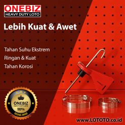 Jual ONEBIZ Adjustable Ball Valve Lockout OB 14-BDF09X VALVE LOCKOUT