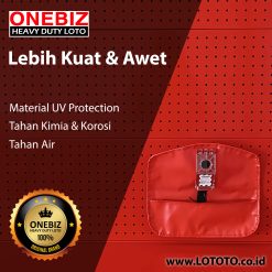 Jual ONEBIZ Flange Valve Lockout Bag OB 14-BDF10 VALVE LOCKOUT