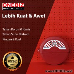 Jual ONEBIZ Rotating Gate Valve Lockout 6.5” – 10” (165 – 254 mm) OB 14-BDF14A Diameter Handles