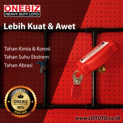 Jual ONEBIZ PA Coated Steel HASP 1” (25 mm) OB 14-BDK01 PA Coated Steel HASP