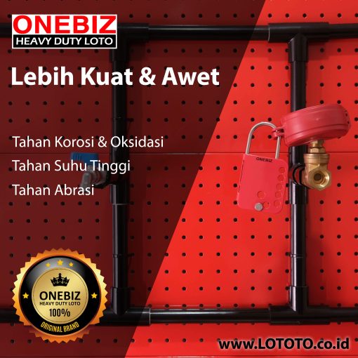 ONEBIZ Butterfly Lockout HASP OB 14-BDK33 SAFETY LOCKOUT HASP