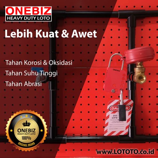 ONEBIZ Butterfly Lockout HASP OB 14-BDK33 SAFETY LOCKOUT HASP