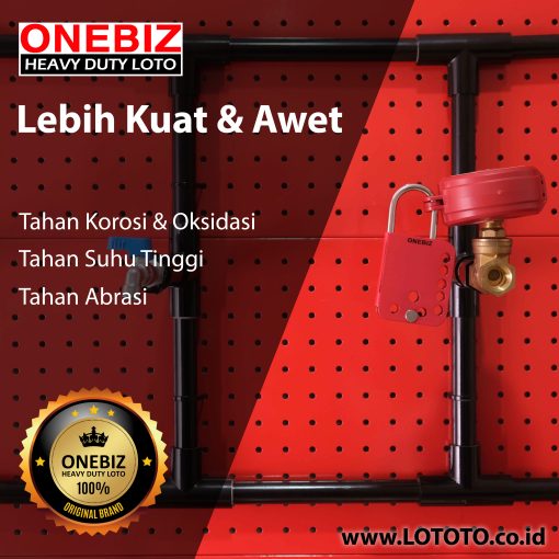 ONEBIZ Butterfly Lockout HASP OB 14-BDK33X SAFETY LOCKOUT HASP