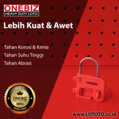 ONEBIZ Butterfly Lockout HASP OB 14-BDK34 SAFETY LOCKOUT HASP