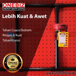 ONEBIZ Aluminum HASP OB 14-BDK51 Aluminum lockout hasp