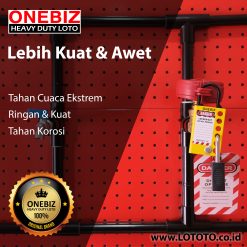 ONEBIZ Aluminum HASP OB 14-BDK51 Aluminum lockout hasp