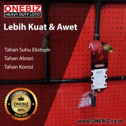 ONEBIZ Six-hole Aluminum HASP OB 14-BDK53 Aluminum lockout hasp