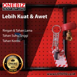 ONEBIZ Double-end Aluminum HASP OB 14-BDK61 SAFETY LOCKOUT HASP