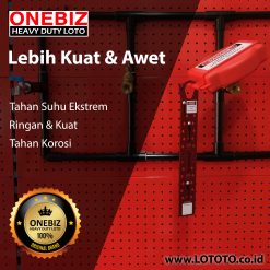 ONEBIZ Aluminum Buckle Lock OB 14-BDK72 SAFETY LOCKOUT HASP