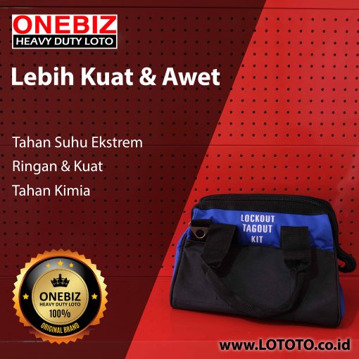 ONEBIZ Safety Lockout Handbag OB 14-BDZ02 SAFETY LOCKOUT PORTABLE BAG