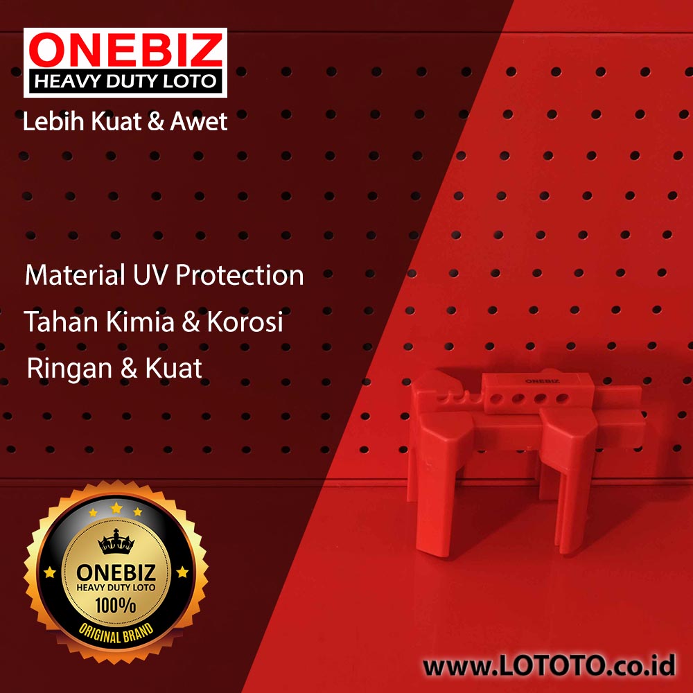 ONEBIZ Adjustable Ball Valve Lockout 0.5” – 2.5” (13 – 64mm) OB 14-BDF01 Adjustable Ball Lock ONEBIZ Adjustable Ball Valve Lockout 0.5” - 2.5” (13 - 64mm) OB 14-BDF01 Adjustable Ball Lock