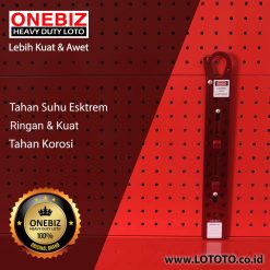 ONEBIZ Aluminum Buckle Lock OB 14-BDK72 SAFETY LOCKOUT HASP