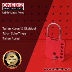 ONEBIZ Butterfly Lockout HASP OB 14-BDK33 SAFETY LOCKOUT HASP