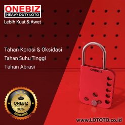 ONEBIZ Butterfly Lockout HASP OB 14-BDK33X SAFETY LOCKOUT HASP