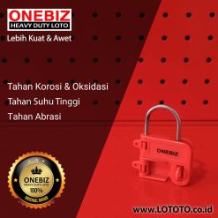 ONEBIZ Butterfly Lockout HASP OB 14-BDK34 SAFETY LOCKOUT HASP