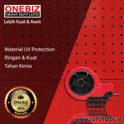 ONEBIZ Cable Lockout OB 14-L18 Retractable Cable Lockout Device-With Adjustable Steel Core Cable