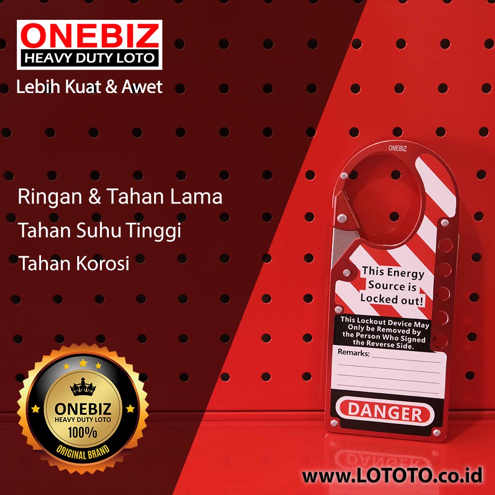 ONEBIZ Five-hole Aluminum Hasp OB 14-BDK54 Aluminum lockout hasp ONEBIZ Five-hole Aluminum Hasp OB 14-BDK54 Aluminum lockout hasp