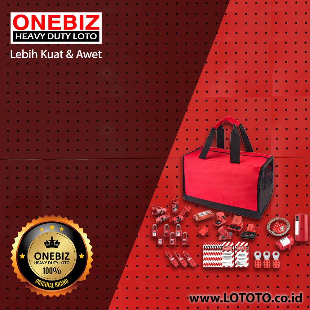 ONEBIZ OB 14-COM-BDZ04-0001 Lototo (Lock Out Tag Out Try Out) Set ONEBIZ OB 14-COM-BDZ04-0001 Lototo (Lock Out Tag Out Try Out) Set