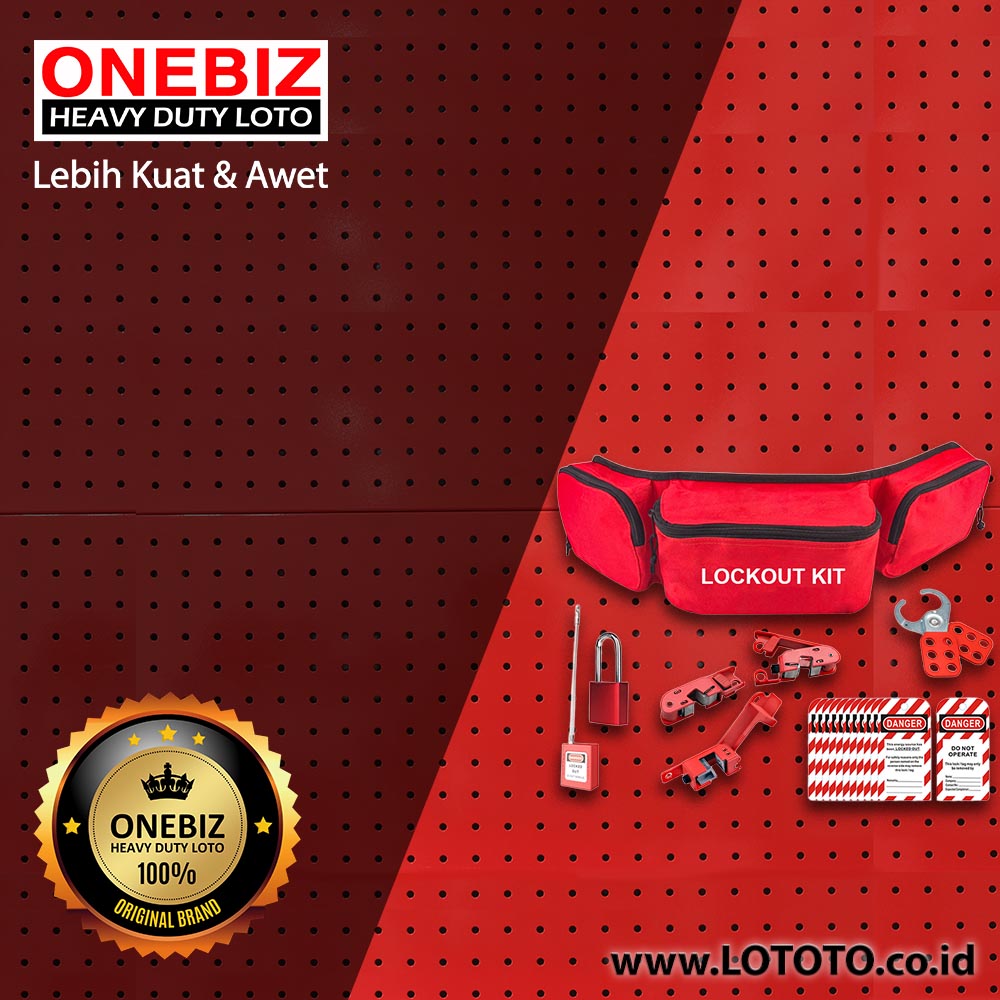 ONEBIZ OB 14-COM-BDZ06-0002 Lototo (Lock Out Tag Out Try Out) Set ONEBIZ OB 14-COM-BDZ06-0002 Lototo (Lock Out Tag Out Try Out) Set