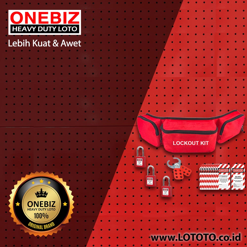 ONEBIZ OB 14-COM-BDZ06-0003 Lototo (Lock Out Tag Out Try Out) Set ONEBIZ OB 14-COM-BDZ06-0003 Lototo (Lock Out Tag Out Try Out) Set