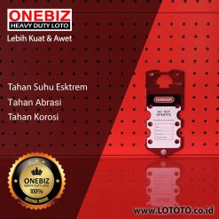 ONEBIZ Nine-hole Aluminum HASP OB 14-BDK52 Aluminum lockout hasp