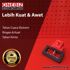 ONEBIZ Clamp-On Breaker Lockout OB 14-BDD13X Oversize 480V to 600V 22 × 68mm