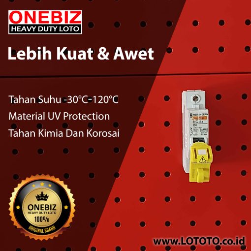 ONEBIZ Circuit Breaker Lockout OB 14-BDD27 Suitable For Small Sized Circuit Breaker